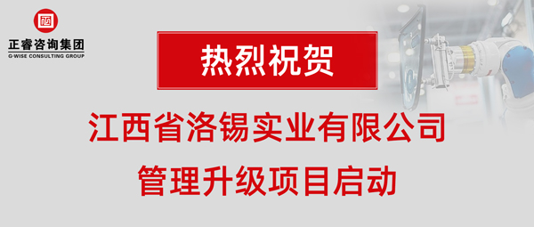 江西省洛錫實(shí)業(yè)有限公司管理升級項(xiàng)目啟動(dòng)
