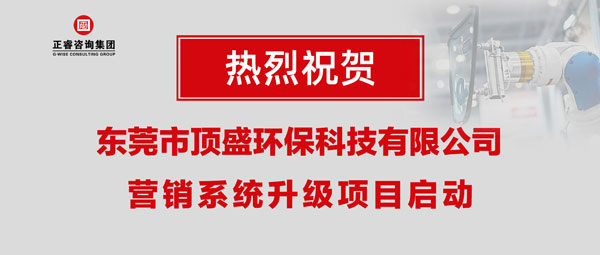 東莞市頂盛環(huán)?？萍加邢薰緺I銷系統(tǒng)升級項目啟動