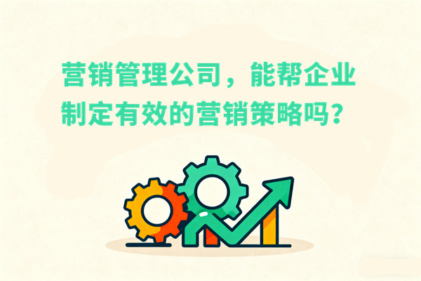 營(yíng)銷(xiāo)管理公司，能幫企業(yè)制定有效的營(yíng)銷(xiāo)策略嗎？