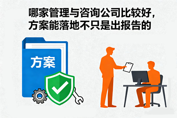 哪家管理與咨詢公司比較好，方案能落地不只是出報告的