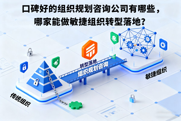 口碑好的組織規劃咨詢公司有哪些，哪家能做敏捷組織轉型落地？