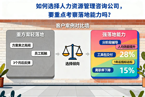 如何選擇人力資源管理咨詢公司，要重點(diǎn)考察落地能力嗎？