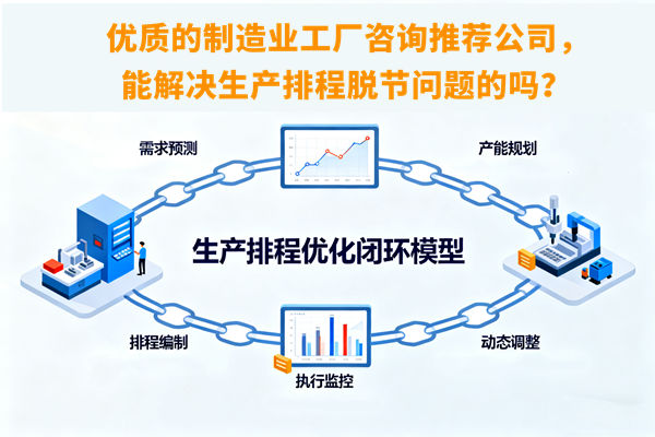 優質的制造業工廠咨詢推薦公司，能解決生產排程脫節問題的嗎？