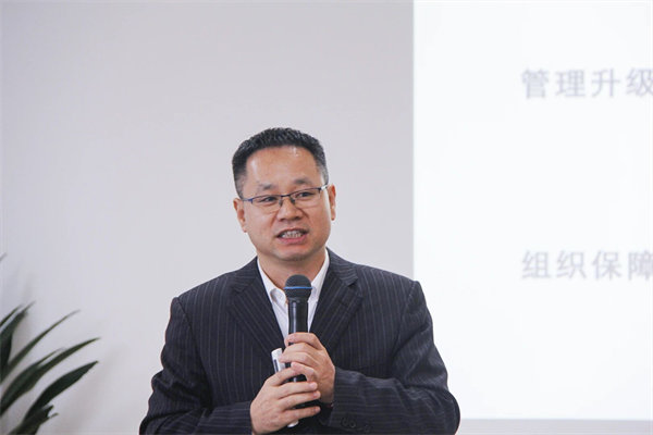 正睿項目總監魏仁貴老師致辭